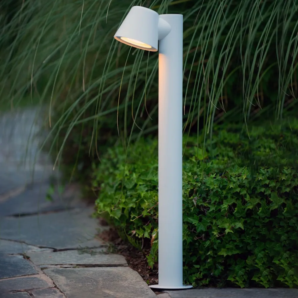 Lucide Gadebelysning>Dingo hvid LED-pendellampe med GU10 LED