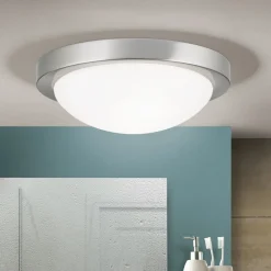 ORION Diskret MINEA loftlampe Ø 32 cm i nikkel