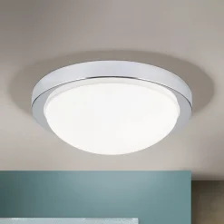 ORION Loftlamper>Diskret MINEA loftlampe Ø 32 cm i krom