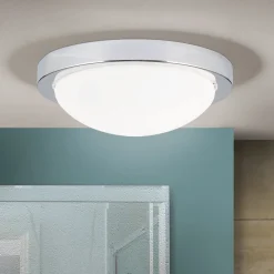 ORION Loftlamper>Diskret MINEA loftlampe Ø 32 cm i krom