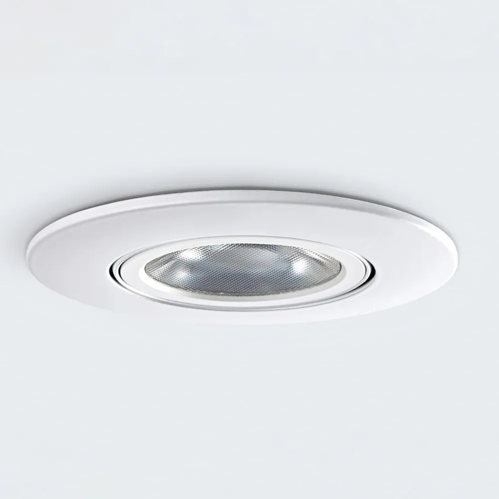 Heitronic Arbejdsrum/Kontor>DL8002 LED-downlight, kan drejes, 38°