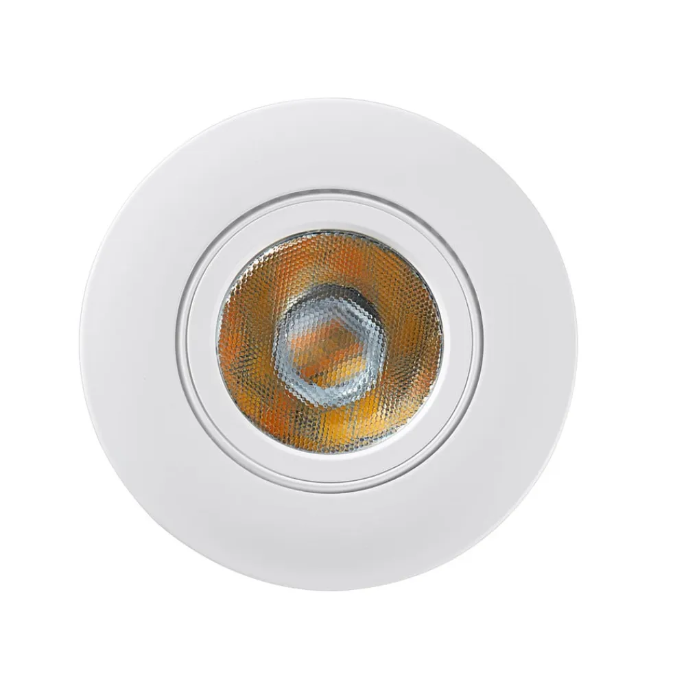 Heitronic Arbejdsrum/Kontor>DL8002 LED-downlight, kan drejes, 38°