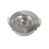 Heitronic Loftlamper|Indbygningsspots>DL6809 LED-downlight, rundt, nikkel