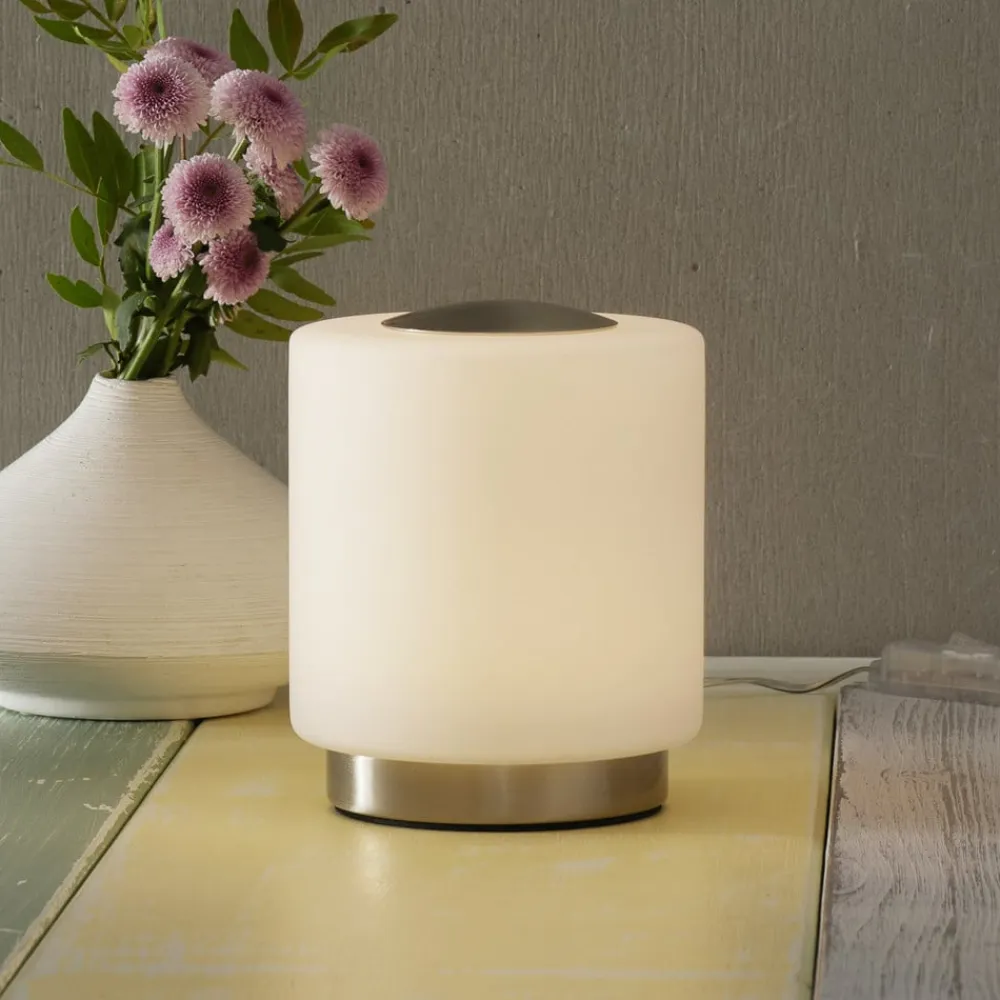 Fabas Luce Bordlamper>Dæmpbar bordlampe Simi med touchfunktion