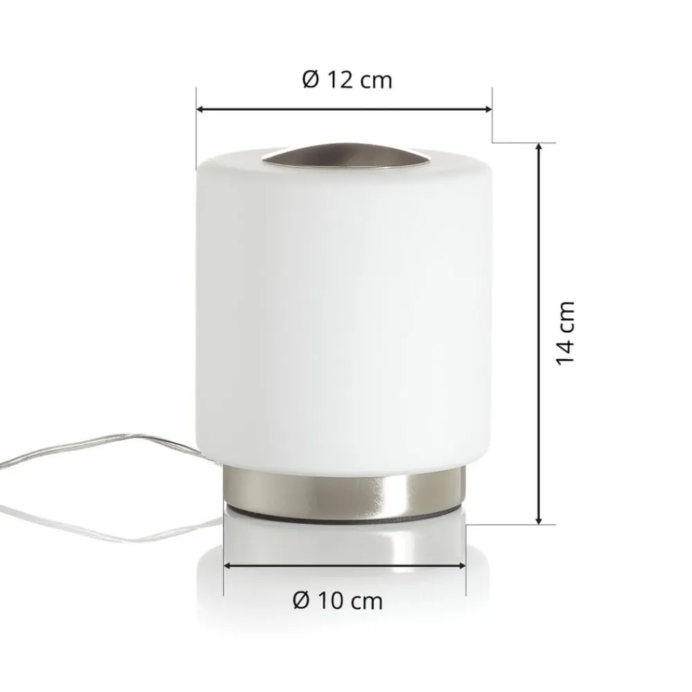 Fabas Luce Bordlamper>Dæmpbar bordlampe Simi med touchfunktion