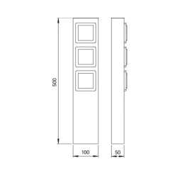 Albert Leuchten Stikkontaktsøjler><noscript><img width=