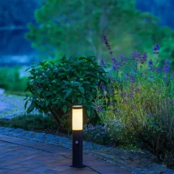 Dody Sensor sokkellampe, sort, metal, plast, E27^Brilliant New