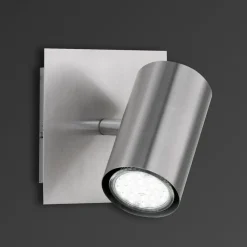 Dora vægprojektør med justerbar spot - mat nikkel^Trio Lighting Discount