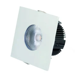 DOTLUX Loftlamper|Indbygningsspots>MULTIsun LED indbygningslampe kantet, alu