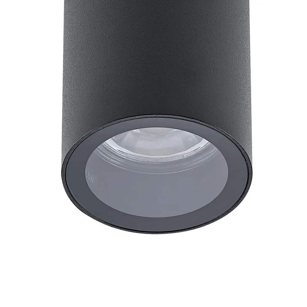Downlight CAN, sort, IP44, Ø 6 cm, metal, GU10^Deko-Light