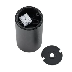 Downlight CAN, sort, IP44, Ø 6 cm, metal, GU10^Deko-Light