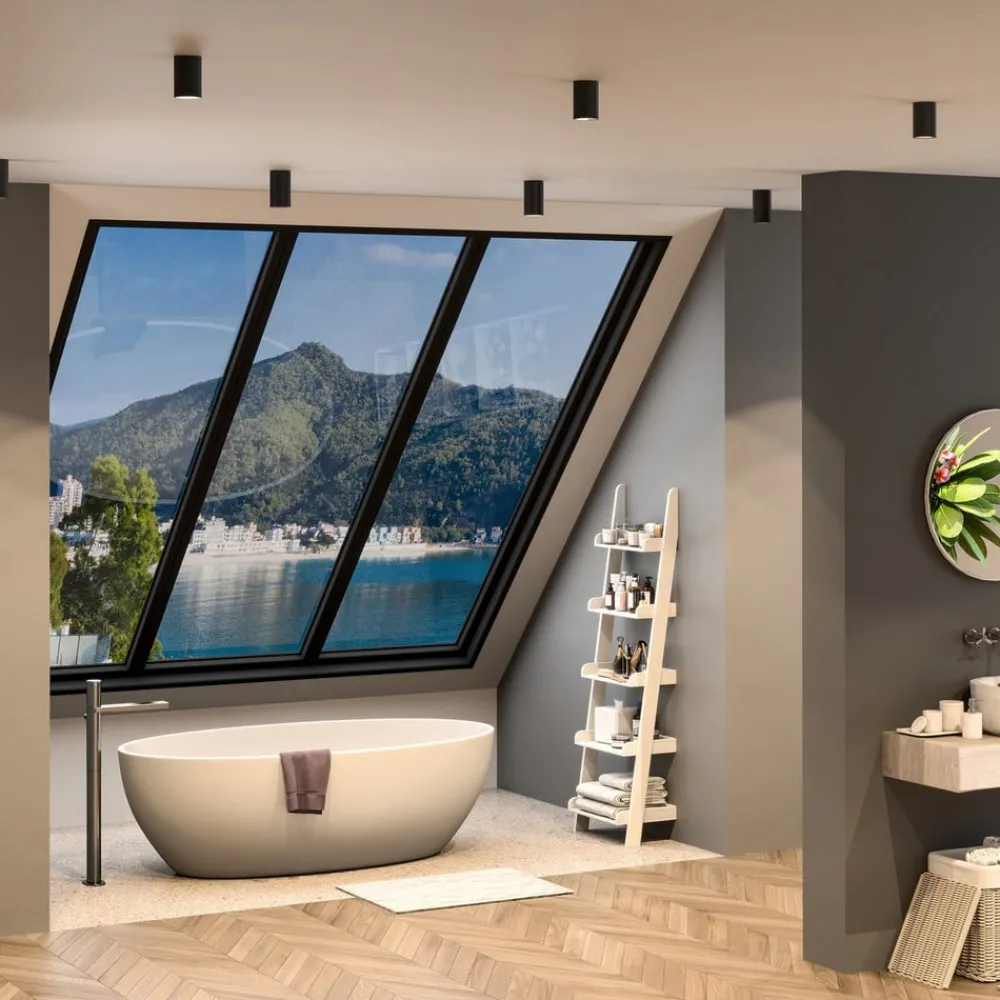 Downlight CAN, sort, IP44, Ø 6 cm, metal, GU10^Deko-Light