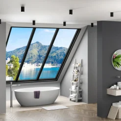 Downlight CAN, sort, IP44, Ø 6 cm, metal, GU10^Deko-Light