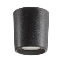 Fumagalli Downlight Livia 9,6 cm sort/frostet kunstharpiks GU10 CCT