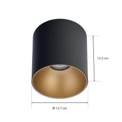 Downlight Point Tone, sort/guld^Nowodvorski Lighting Clearance