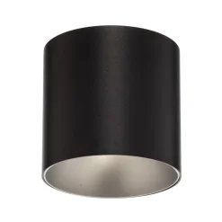 Nowodvorski Lighting Downlight Point Tone, sort, indvendig sølv