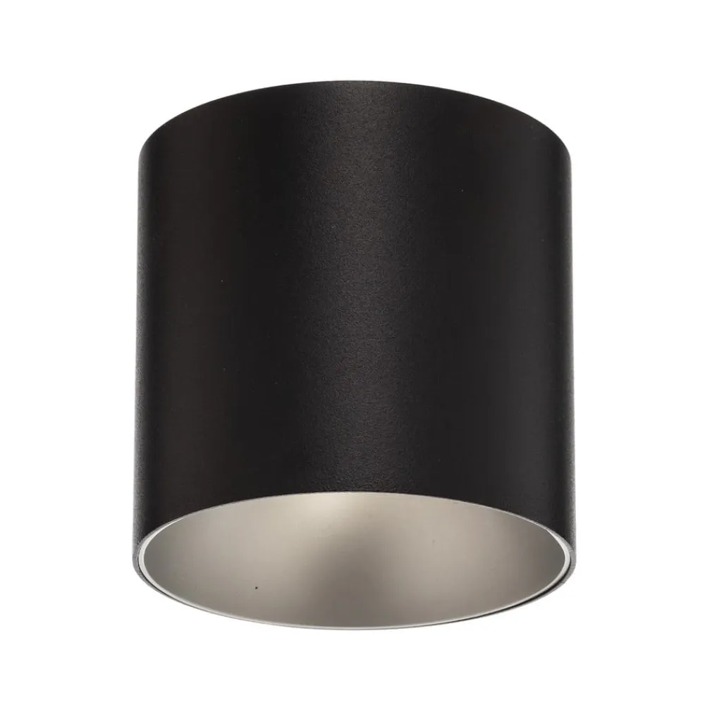 Nowodvorski Lighting Downlight Point Tone, sort, indvendig sølv