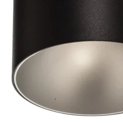 Nowodvorski Lighting Downlight Point Tone, sort, indvendig sølv