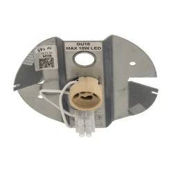 Nowodvorski Lighting Downlight Point Tone, sort, indvendig sølv