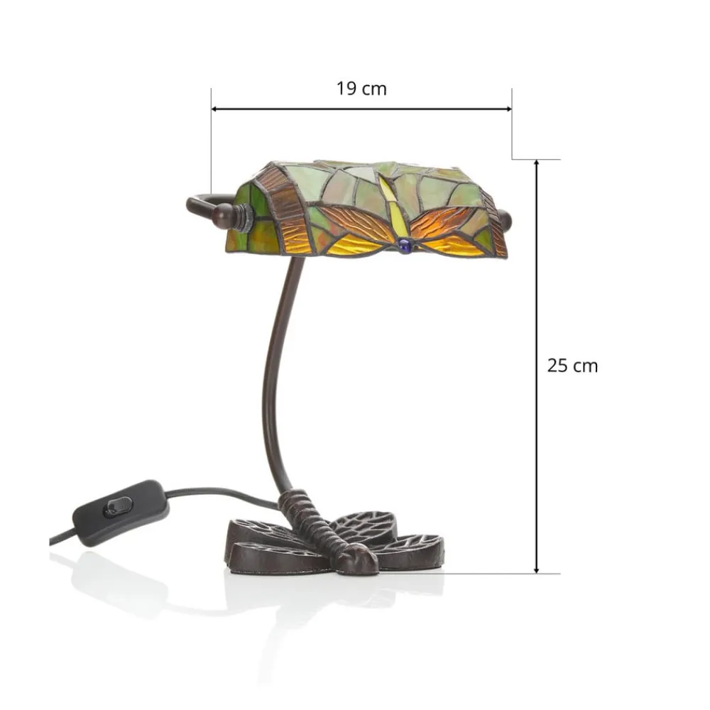Artistar Bordlamper>DRAGONFLY - den famøse bordlampe, håndlavet