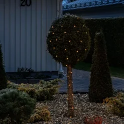 Konstsmide Christmas Julepynt|Julelys Udendørs>Dråber lyskæde, grøn med opvikler, 300 lyskilder