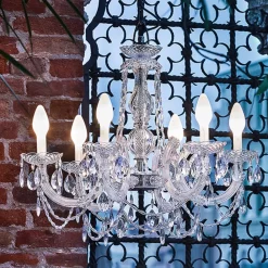 Masiero Udendørs Pendellamper>Drylight S6 - udendørs LED-lysekrone,6 lyskilder