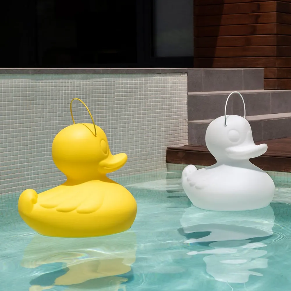 Goodnight Light Dekorationsbelysning|Terrassebelysning>DUCK-DUCK S udendørs LED-designerlampe, gul