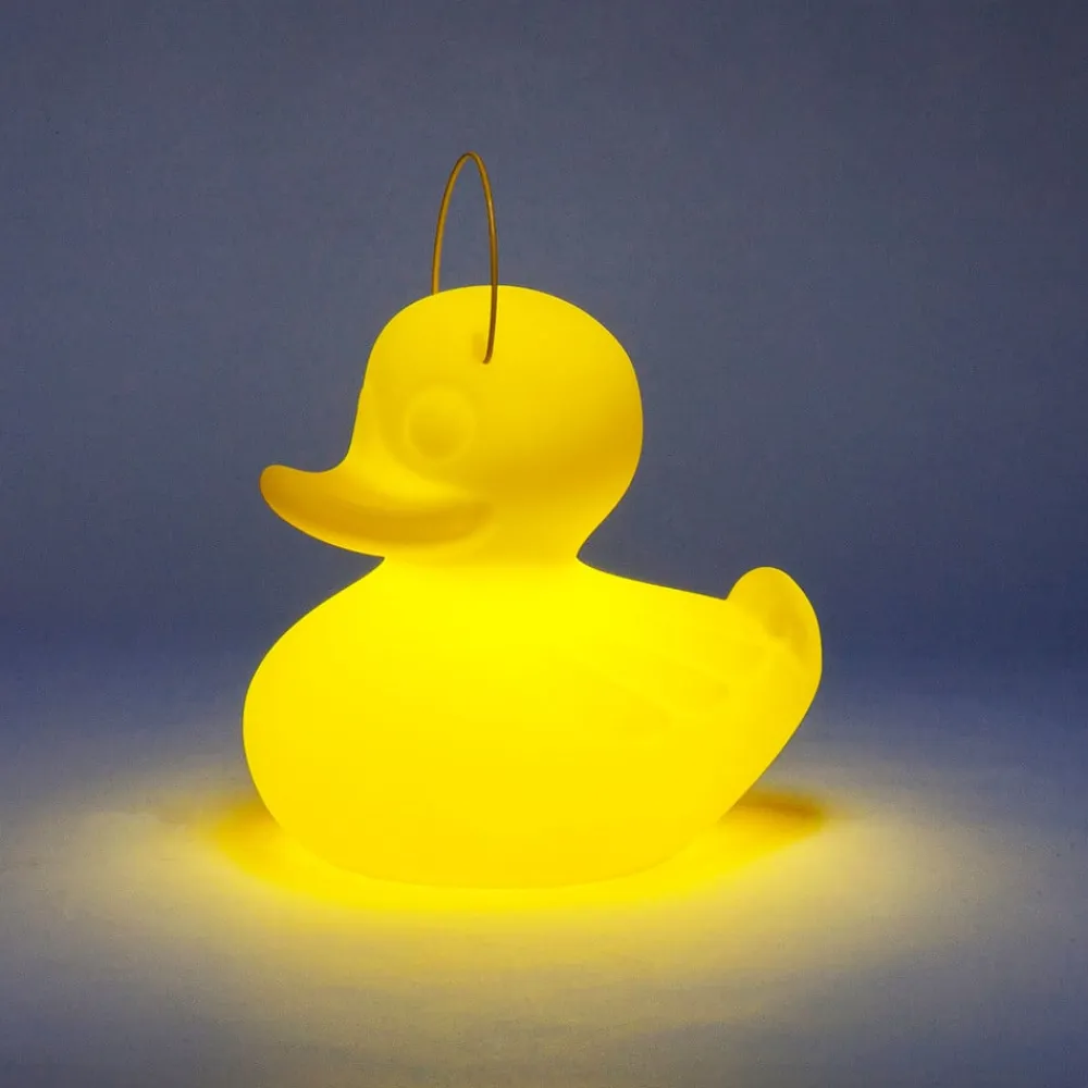 Goodnight Light Dekorationsbelysning|Terrassebelysning>DUCK-DUCK S udendørs LED-designerlampe, gul