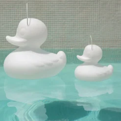 DUCK-DUCK XL udendørs LED-designerlampe, hvid^Goodnight Light New