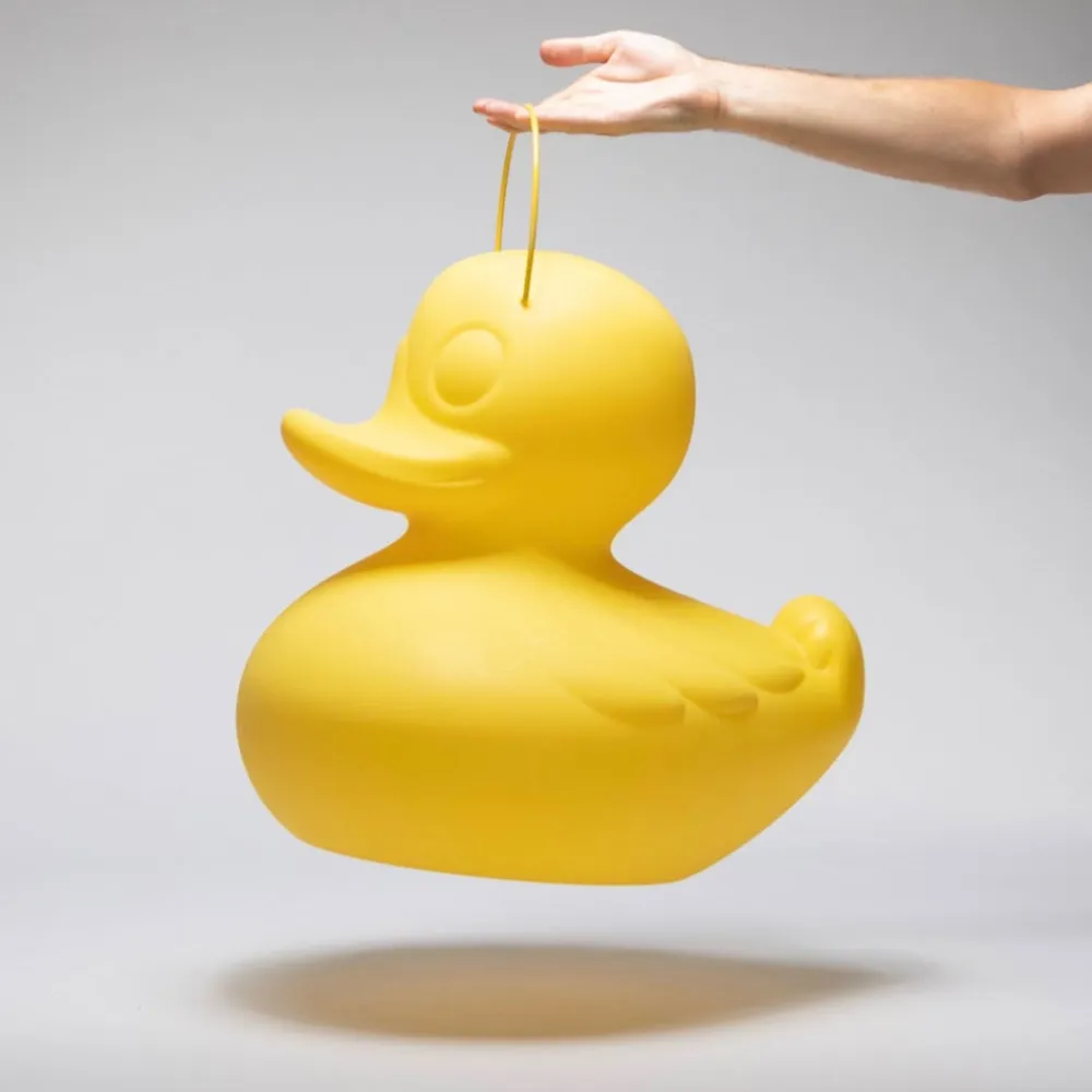 Goodnight Light Dekorationsbelysning|Terrassebelysning>DUCK-DUCK XL udendørs LED-designerlampe, gul