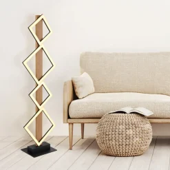 Globo Gulvlamper|Gulvlamper>Dustin LED-gulvlampe, 4 lyskilder