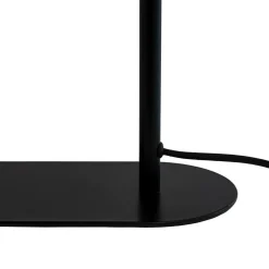 Dyberg Larsen Arch bordlampe, sort, metal, højde 36 cm