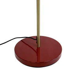 Gulvlampe Ocean, mørkerød, 160 cm, 2 lyskilder.^Dyberg Larsen Hot