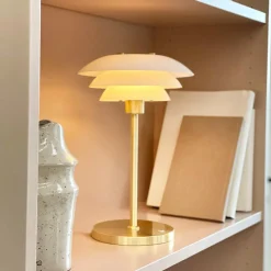 Dyberg Larsen Bordlamper>LED-bordlampe DL20, højde 30 cm, glas