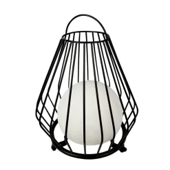 Dyberg Larsen LED-bordlampe Evesham, højde 23 cm