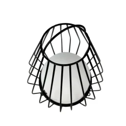 Dyberg Larsen LED-bordlampe Evesham, højde 23 cm