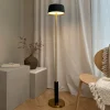 Dyberg Larsen Gulvlamper|Gulvlamper>LED-gulvlampe Yoyo, sort, højde 125 cm