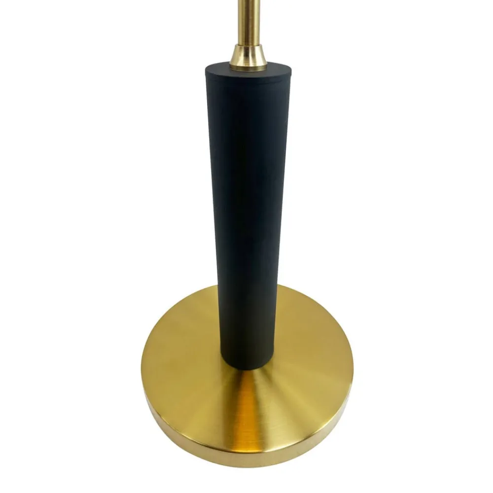 Dyberg Larsen Gulvlamper|Gulvlamper>LED-gulvlampe Yoyo, sort, højde 125 cm