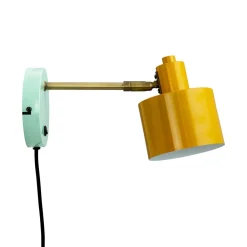 Ocean væglampe, karry messing turkis^Dyberg Larsen Online