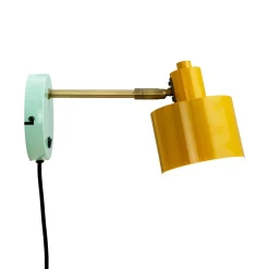Ocean væglampe, karry messing turkis^Dyberg Larsen Online