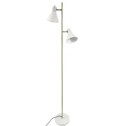 Dyberg Larsen Gulvlamper>Sleep gulvlampe, kridhvid, højde 165 cm, stål