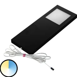 Dynamic LED Slim-Pad F underskabslampe 1stk., sort^Hera Clearance