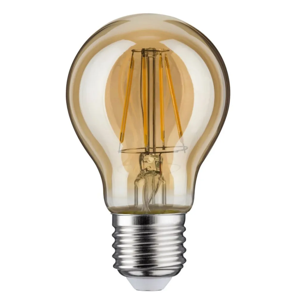 E27 6,5 W 2.500K LED-pære, guld^Paulmann Outlet