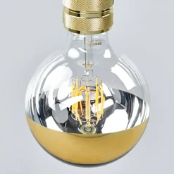 SEGULA E27 7 W topforspejlet LED-pære, guld