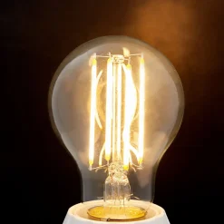 E27 LED-filament 7 W 806lm 2.700 K klar, 3 stk^Lindby New