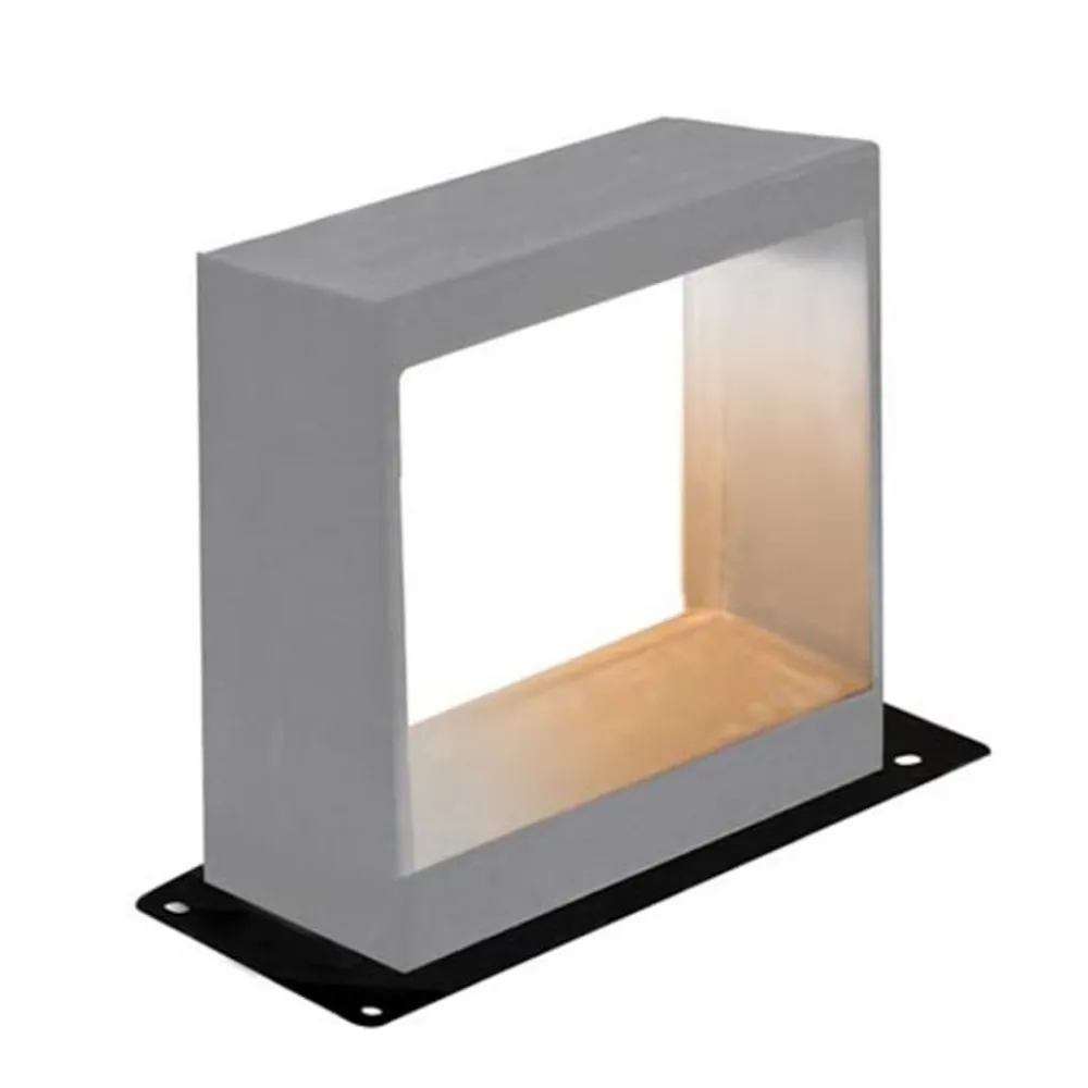 E190 LED-sokkellampe af beton, højde 35 cm^Zambelis Best