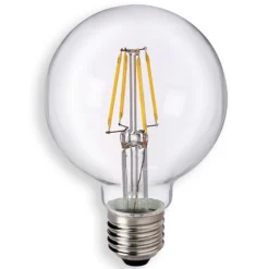 Sylvania Filament Pære|Led Pærer>E27 6W 827 LED globe G80 klar