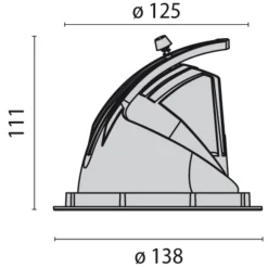 Performance in Lighting Indbygningsspots><noscript><img width=