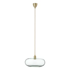 Horizon hængelampe, gul, røg Ø 36cm^EBB & FLOW Discount