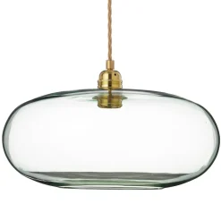 Horizon hængelampe, gul, røg Ø 36cm^EBB & FLOW Discount